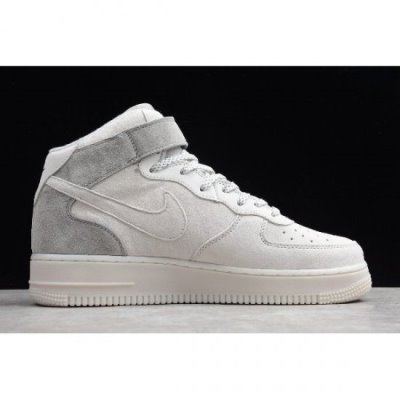 Nike Erkek Air Force 1 Mid Gri Kaykay Ayakkabı Türkiye - RVKB4657